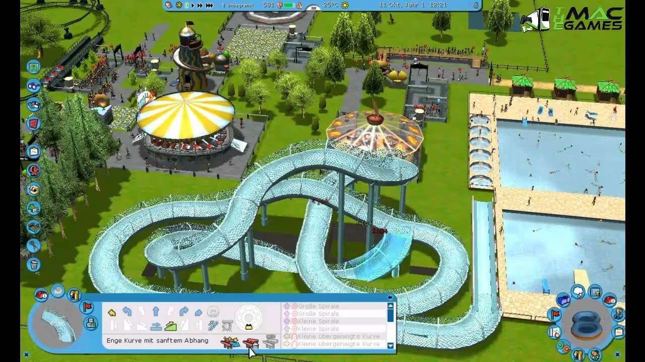 rollercoaster games for mac